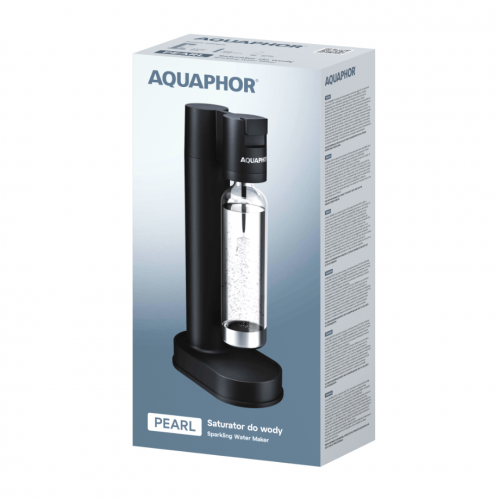 Saturator do wody Aquaphor PEARL - Czarny Mat - 4